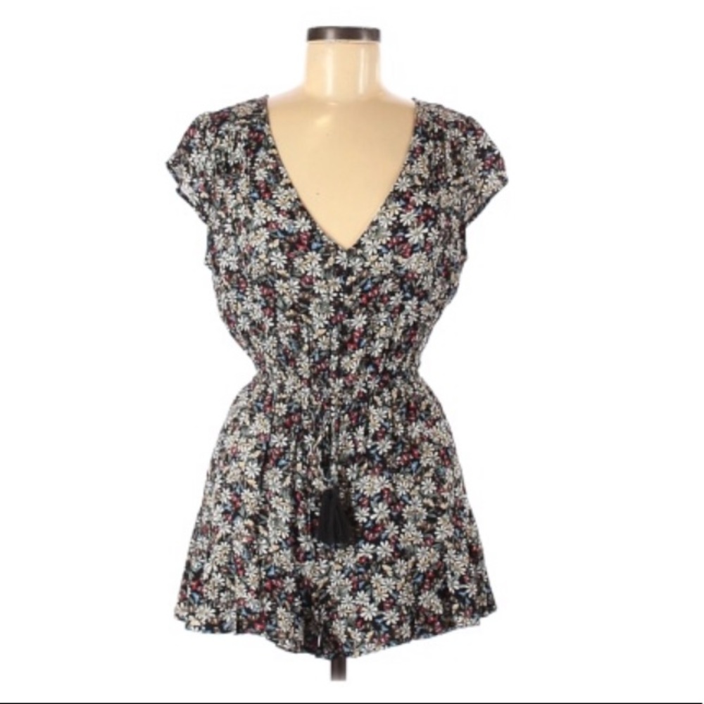 V-Neck Romper by Lost and Wander